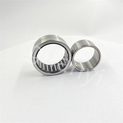 Rolamentos de rolos de agulha de linha única com anéis mecanizados com flanges NKI 20/16
