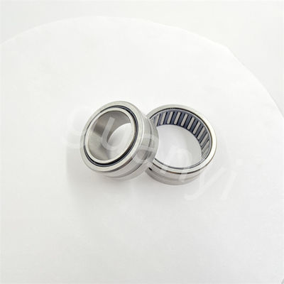 Rolamentos de rolos de agulha de linha única com anéis mecanizados com flanges NKI 20/16